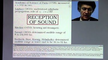 Acoustics. Introduction. Lecture 1, Part A.