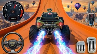 Monster Truck Stunt Racing - Extreme Mega Ramp Driver Simulator - Android Gameplay screenshot 1