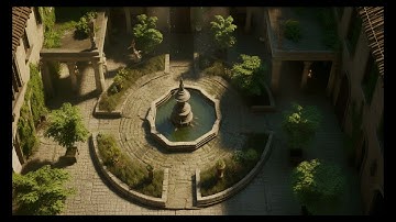 Animated Map: Courtyard (no grid)