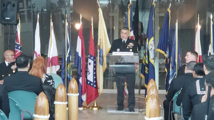Master Chief William Caraballo Speech at Navy Reti...