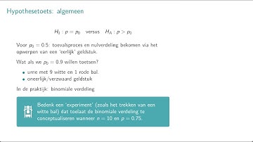 Eenzijdige en tweezijdige hypotheses - Hypothesetoets algemeen - Impact op de p-waarde – deel 3