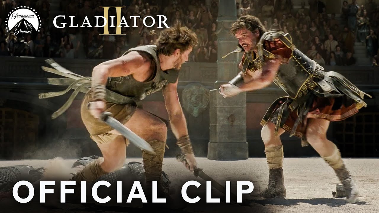 Gladiator II | Lucius vs Acacius ft. Pedro Pascal & Paul Mescal | Paramount