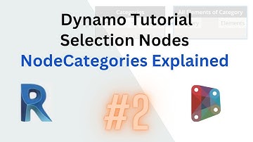 DYNAMO - Selection nodes #1| Categories