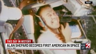 This Day in History: May 5, 1961: Alan Shepard becomes first American in space