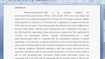 SCALABLE HYPER GRID K NN BASED ONLINE ANOMALY DETECTION IN WIRELESS SENSOR NETWORKS