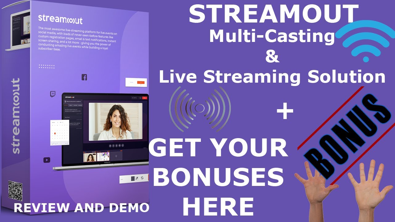 StreamOut, The Worlds First Multi-Casting & Live Streaming Solution With Full Blown Marketing +Bonus