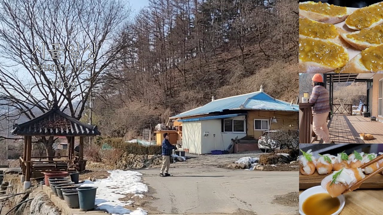 ENG | 시골의 폭설과한파☃️❄️그래서 시골은 비상식량이 필요합니다🍤 시골동물들과 마음나누며 따뜻하게 겨울나기#시골일상 vlog