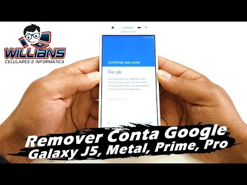 Remover conta google j5 2017