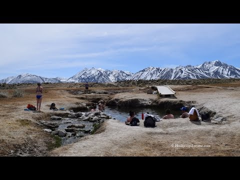 Wideo: Benton Hot Springs, Kalifornia: Obóz z prywatnymi wannami z hydromasażem