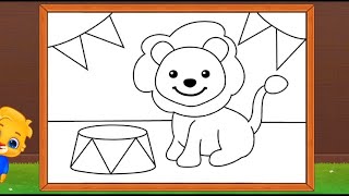 Coloring An Dog Picture In The Coloring Games Daniyal Kids Yt