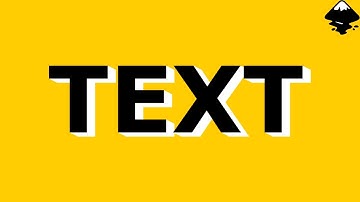 How to create a 3D Text Effect in Inkscape