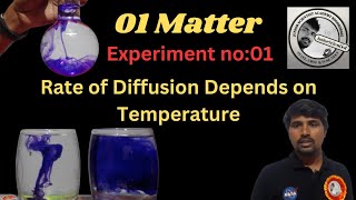 Rate of Diffusion depends on Temperature || matter  || diffusion || matter_in_our_surrounding
