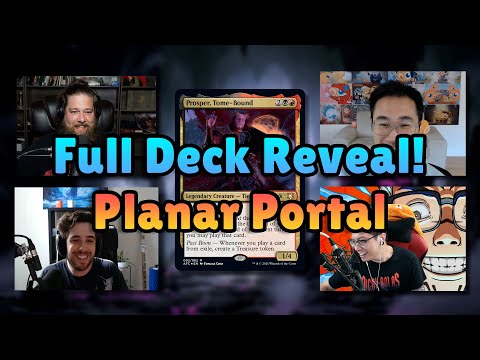 Planar Portal Precon Reveal — Adventures in the Forgotten Realms / AFC | Commander Clash Podcast #12
