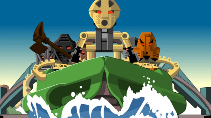 Bohrok Online Animations #5: Last Moment Save! (original speed)