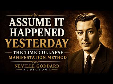 Assume It Happened Yesterday — The Time Collapse Manifestation Method | Neville Goddard AudioBook