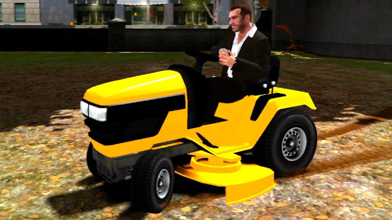 GTA V lawn mower 44 New Cars / Vehicles v2 in GTA IV [ENB] _REVIEW