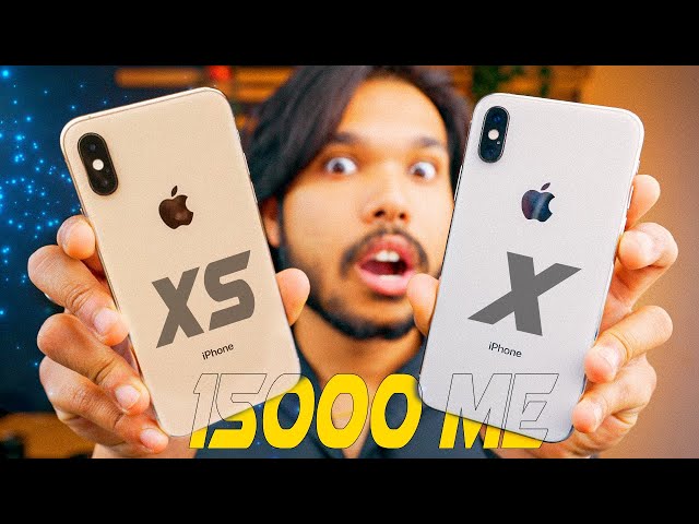 Big Fight iPhone X vs iPhone XS - 17K Me Best After IOS17
