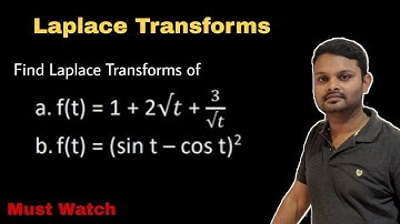 8. Laplace Transforms | Concept and Problem#2 | Most Important