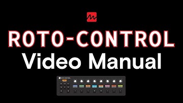 Roto-Control Motorized MIDI Controller Video Manual Melbourne Instruments