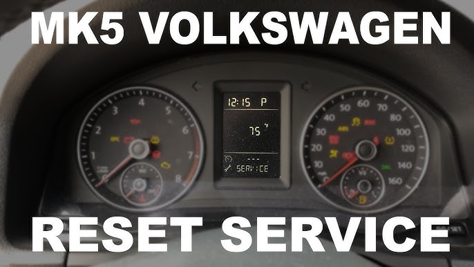 Service Light Reset On Vw Jetta 2005