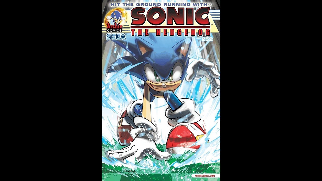 Archie Sonic the Hedgehog Issue 252: At all Cost Part 2 Comic dub - YouTube