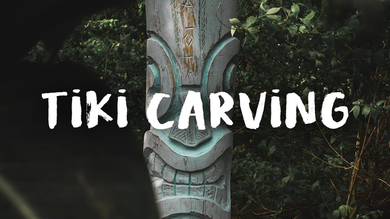Tiki Carving #1 - Behind the Scenes