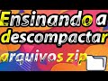 Como descompactar arquivos zip pelo celular!Fui tapeado por Este app pois ele E incrivel!