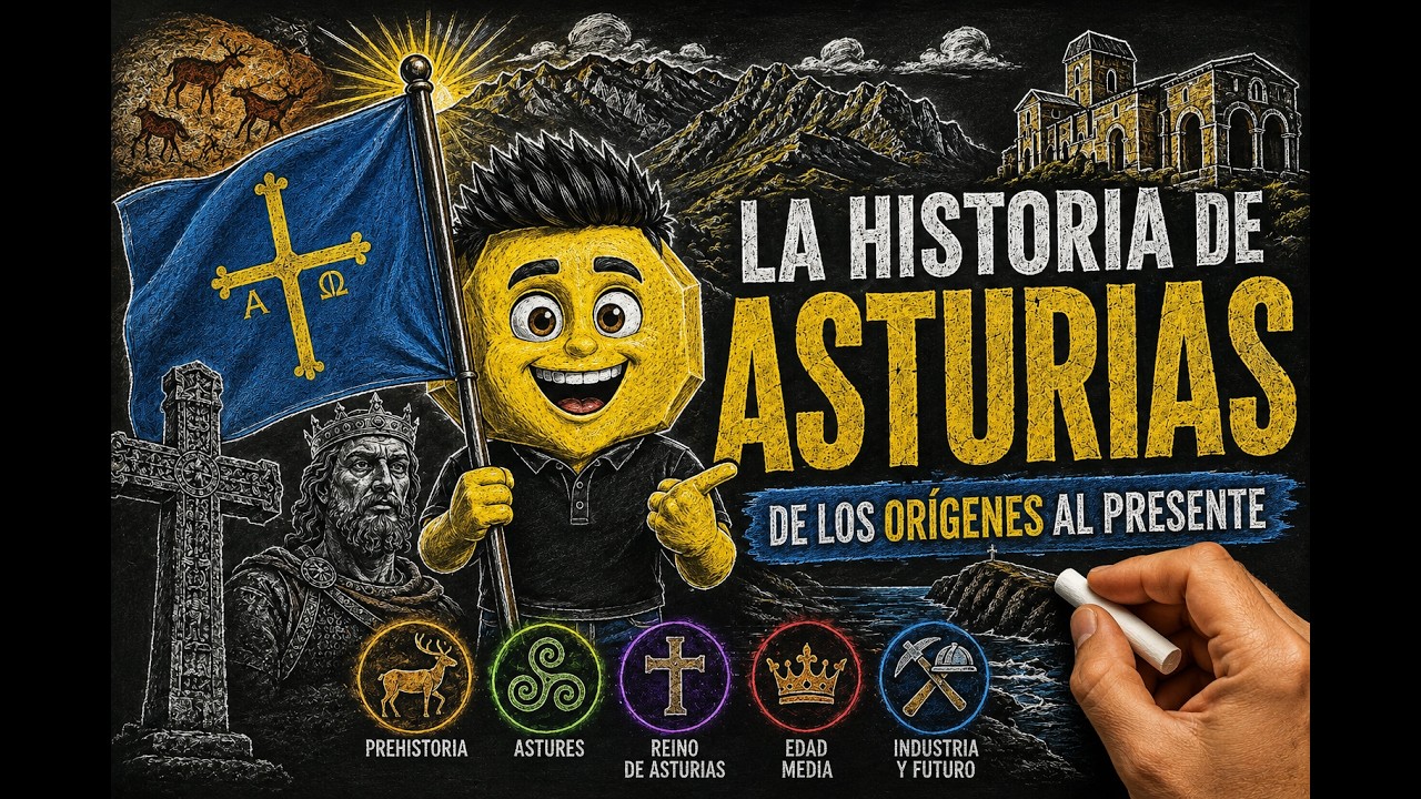 HISTORIA de ASTURIAS en 7 minutos.