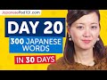 Day 20: 200/300 | Learn 300 Japanese Words in 30 Days Challenge