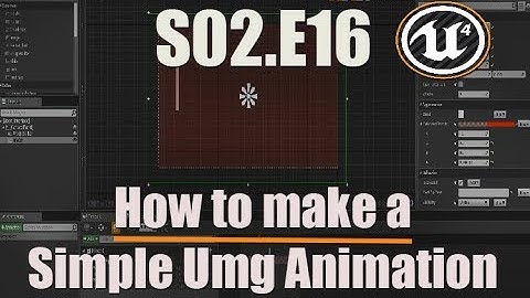 Ue4 Tutorials - Deathscyp Factory S02E16 - How to make a simple UMG animation in ue4
