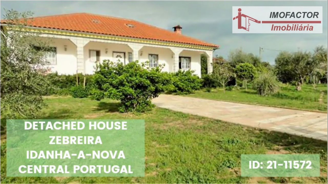 🏠 Detached House, Yard, 2000 m² Plot, Zebreira - Idanha a Nova - Central Portugal | Sold