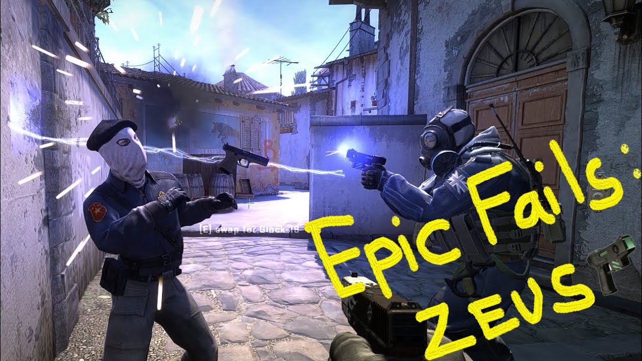 CS:GO EPIC FAILS #1 The Zeus Revenge - YouTube