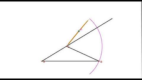 Divide an 8 centimetres longline in the ratio 4 : 5.
