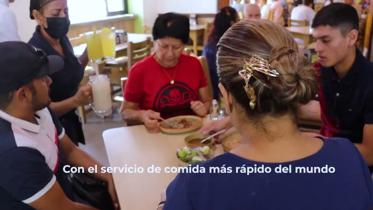 ¡El restaurante más rápido del mundo!