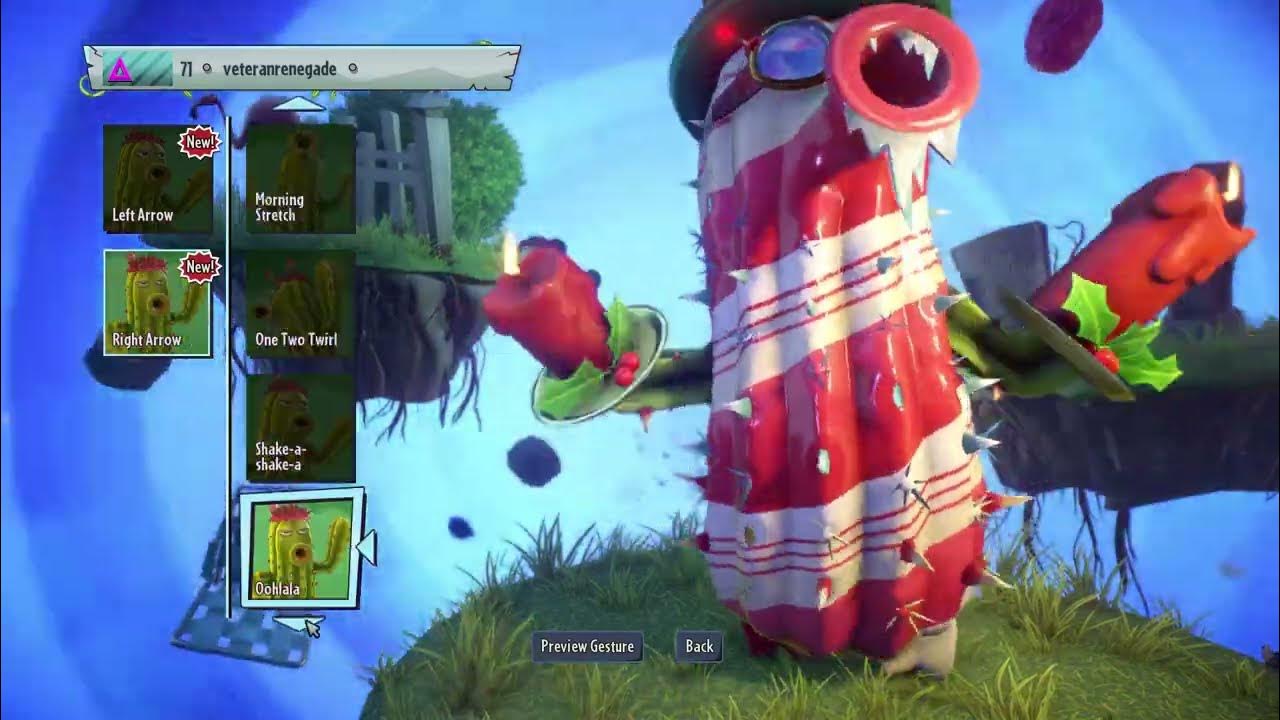 Plants vs. Zombies Garden Warfare 2 Xmas Cactus PvZ GW2 Christmas