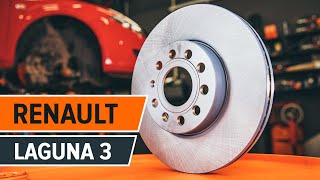 Ako vymeniť Kotúče RENAULT LAGUNA III Grandtour (KT0/1) - online zadarmo video