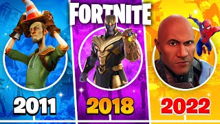 The EVOLUTION of FORTNITE 2011 – 2022