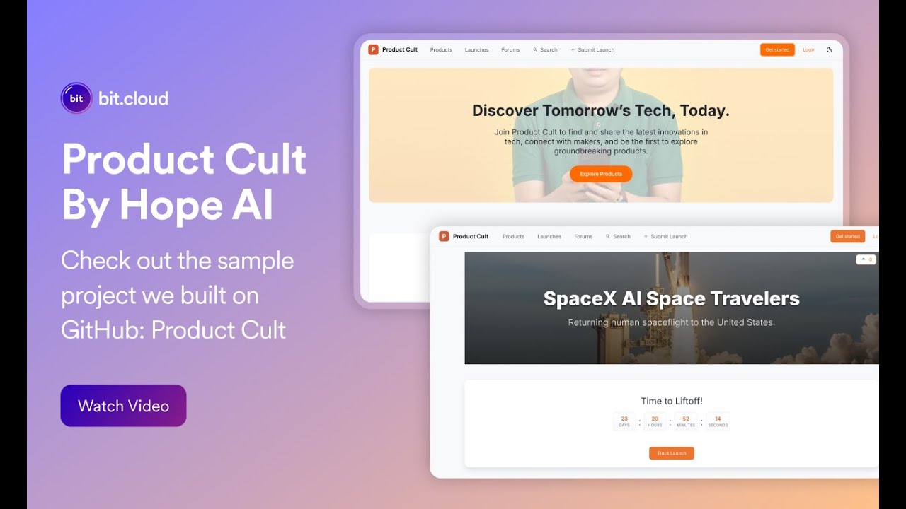 Building Product Hunt Like Platform using Hope AI and Bit Cloud