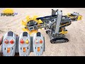 LEGO Technic 42055 RC Motorized Bucket Wheel Excavator(Full RC MOD) & building instructions by 뿡대디