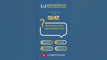 Can You Solve This Python Quiz? 🔥 | Test Your Coding Skills🤔 Code Artisan Lab