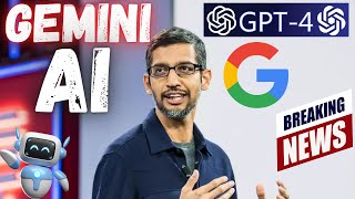 Google Gemini AI 🤯 Full Video - The Only Competitor Against ChatGPT / GPT-4 - #1 On Benchmarks screenshot 1