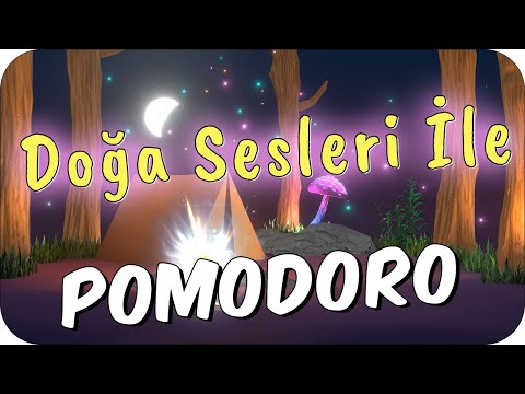 Doğa Sesleri Eşliğinde Pomodoro - Kamp Sesleri | tonguç POMODORO