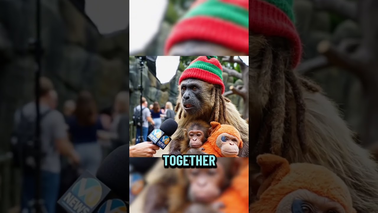 Спасаем обезьяну Панча 🙈 