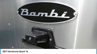 2017 Airstream Sport 16 LAKE ELSINORE MENIFEE MURRIETA PERRIS TEMECULA AI17012A