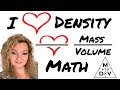 Understanding Density Equations