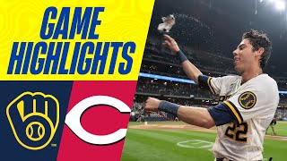 Reds vs. Brewers Game Highlights (7\/24\/23) | MLB Highlights