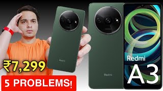 Don't Buy Redmi A3 Before Watching This Video | Redmi A3 Price in India | Redmi A3 - 5 Problems ❌