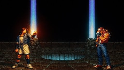 KOF 97 | Sie Kensou vs Terry Bogard | Intense Fight & Special Moves | King of Fighters 97