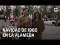 Paseo por la Alameda de la Ciudad de México en la Navidad de 1980