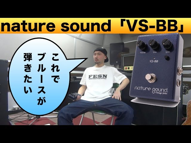 名機Blues Breakerを元に作られた歪み nature sound「VS-BB」を弾